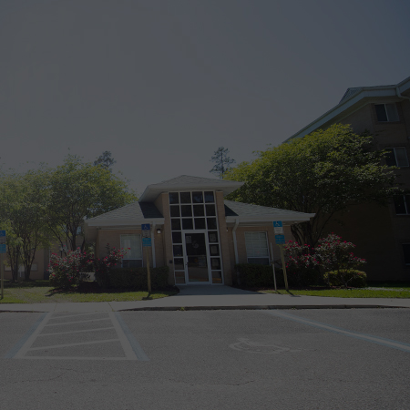 Village West main entrance way