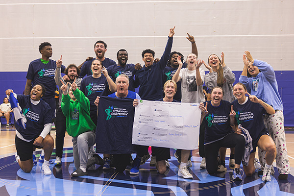 IM team celebrating a big win