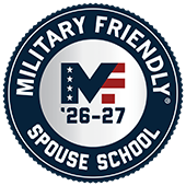 Military Friendly Spouse School 26-27 badge.