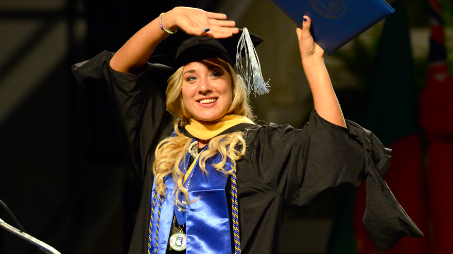 Large image 880x495. Graduation